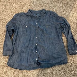 COPY - Old Navy denim button up shirt size XXL